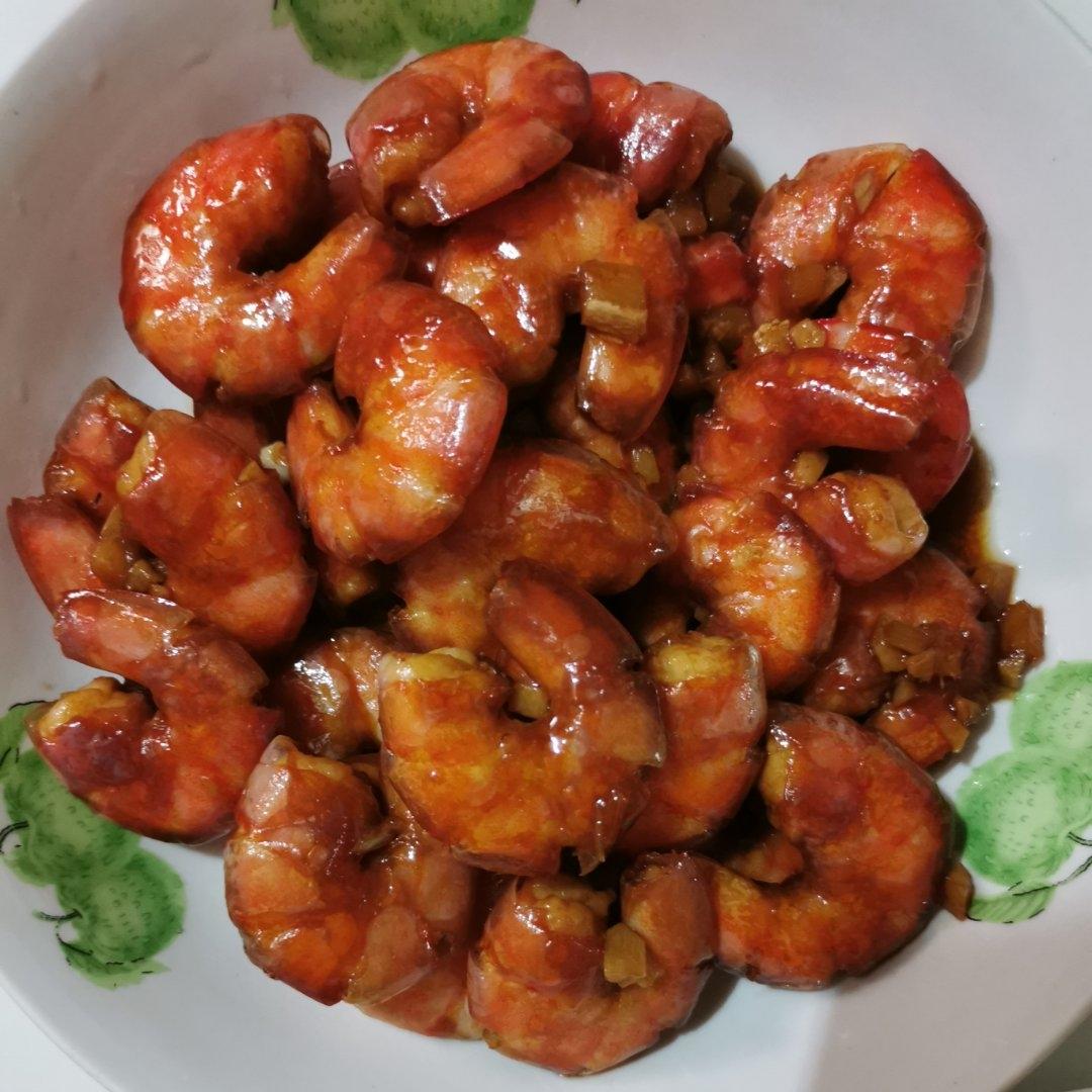 家庭版油焖大虾