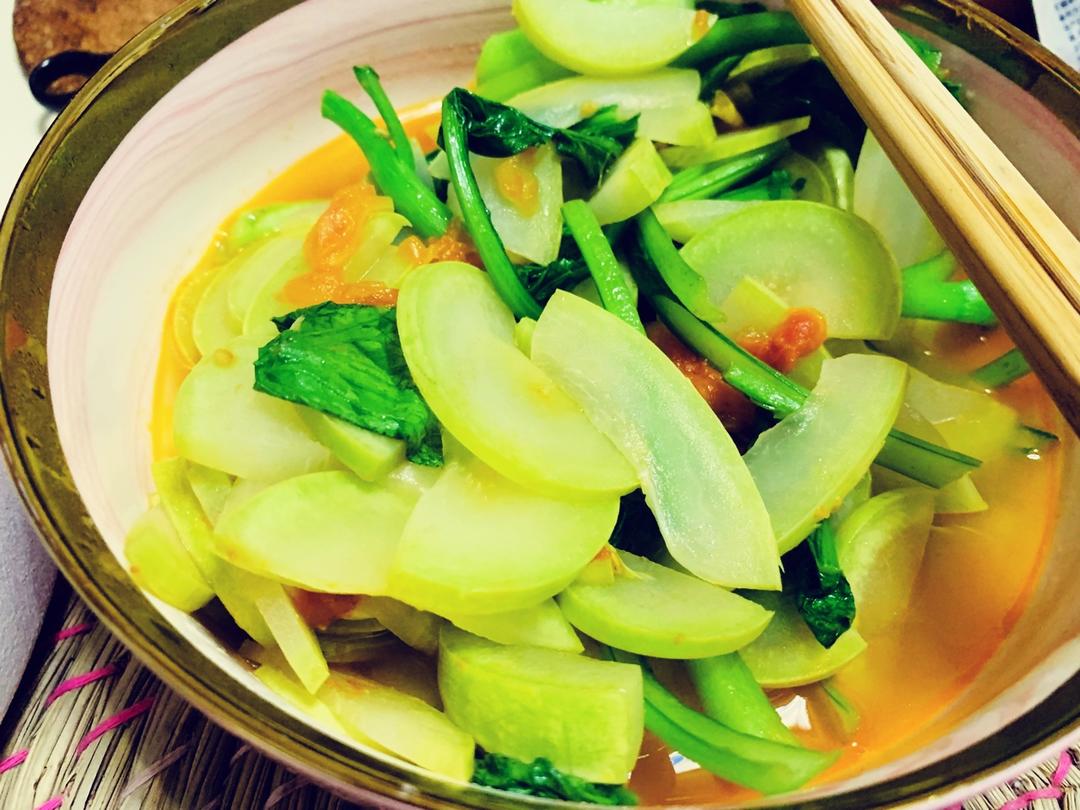 夏季家常：西红柿烧瓠子