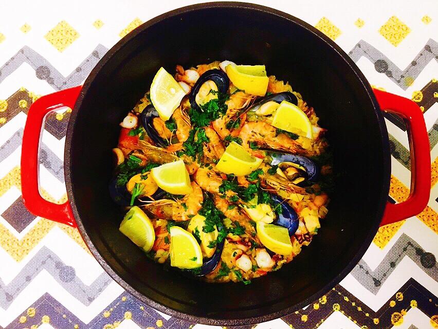 【曼食慢语】Seafood Paella 西班牙海鲜饭