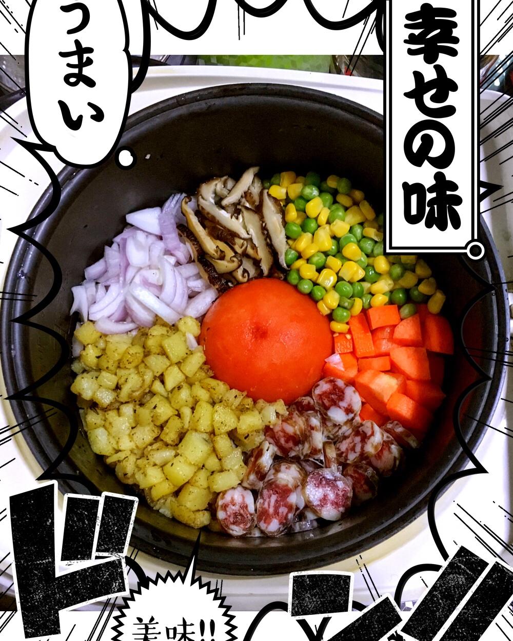 番茄焖饭