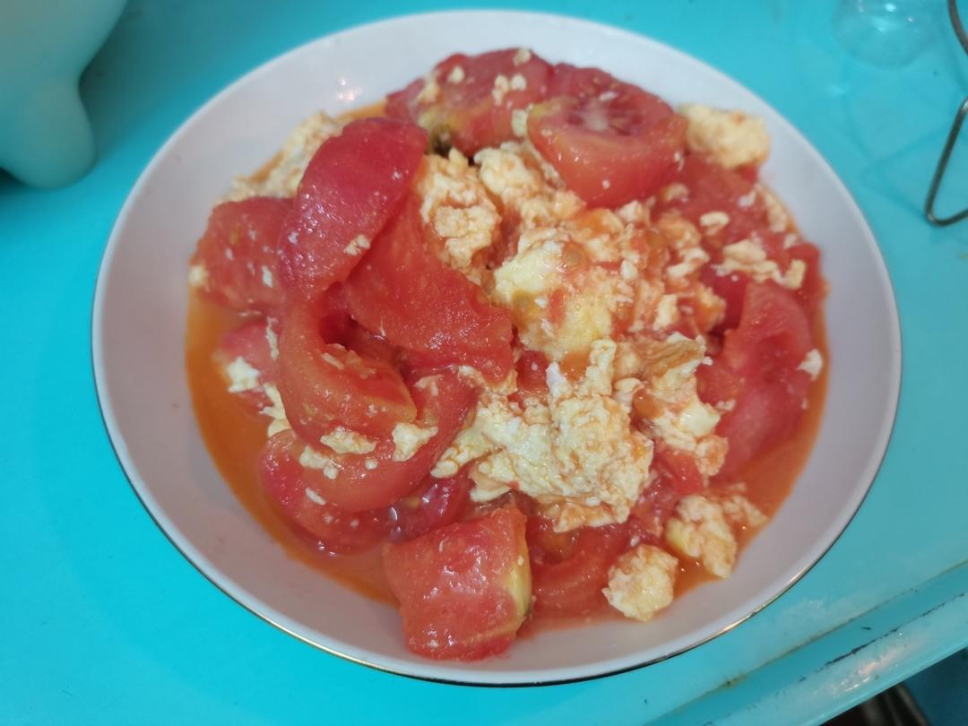 超嫩滑的番茄炒蛋