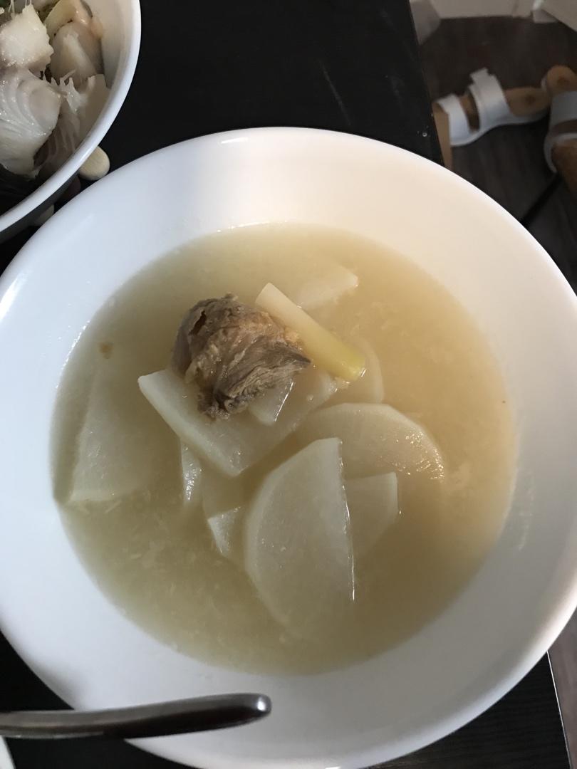 韩式牛骨汤 Korean Beef Bone Soup