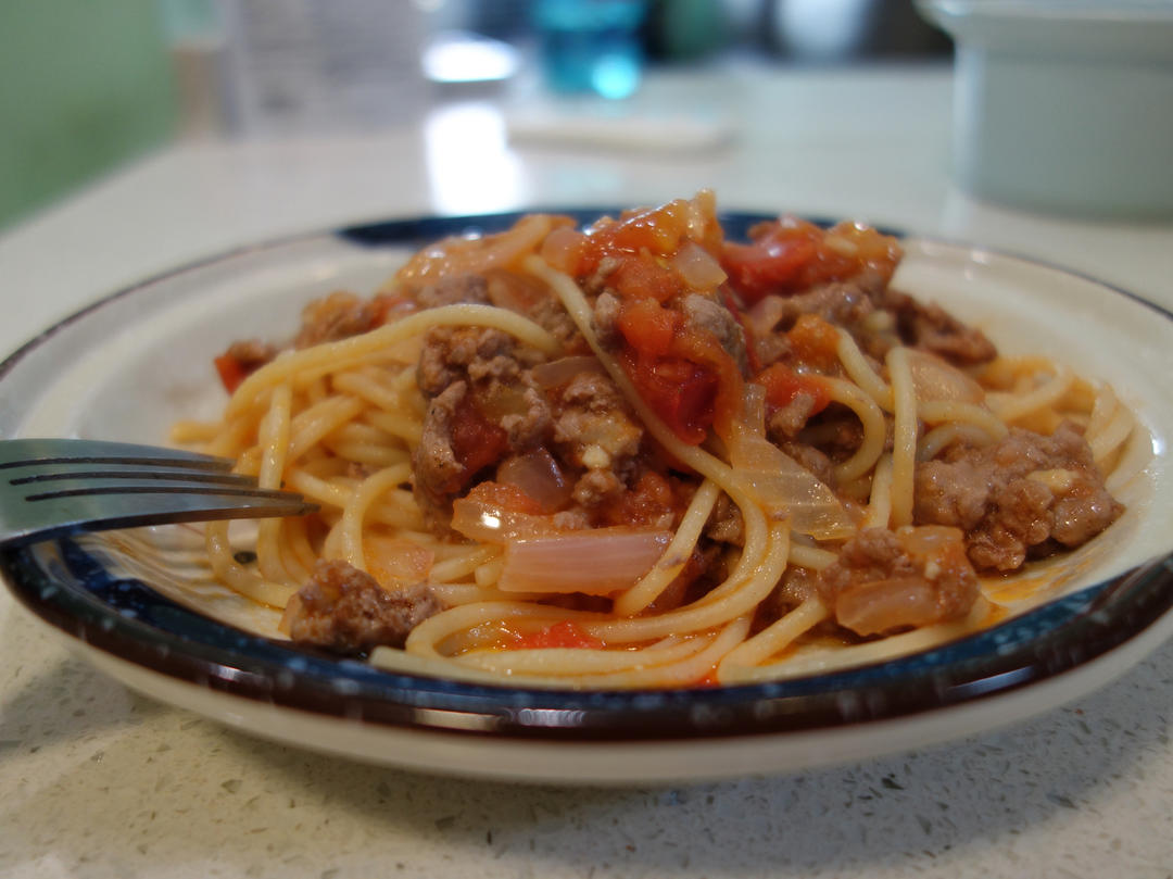 【番茄肉酱意面】