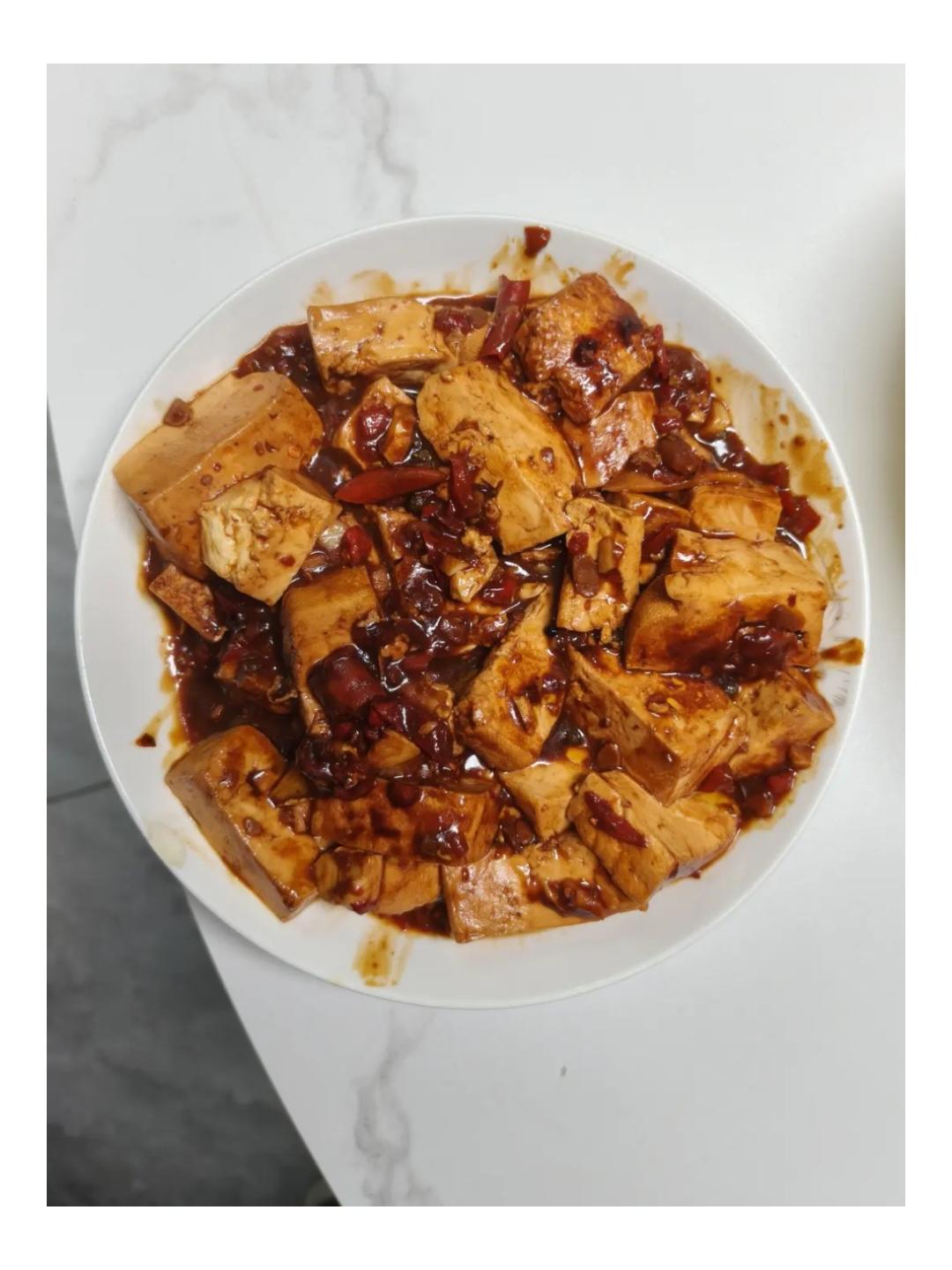 简单易学的下饭菜麻婆豆腐（素版）