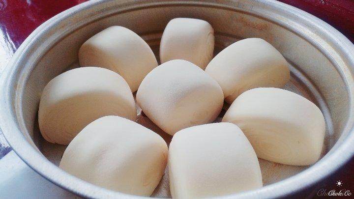 广式馒头（刀切，圆形。馒头。附视频。一次性发酵）