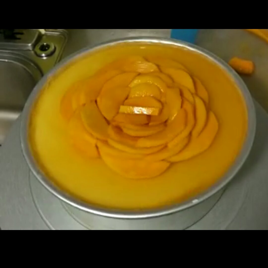 《Tinrry下午茶》教你做芒果流心慕斯（6寸配方）