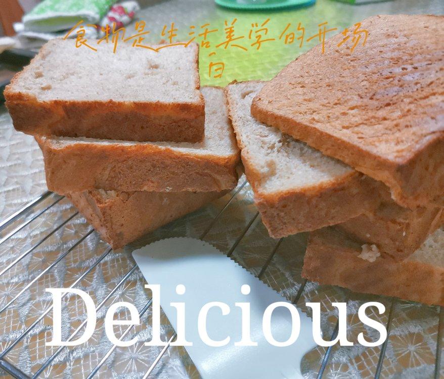 全麦吐司（50%全麦含量）低卡，低热量