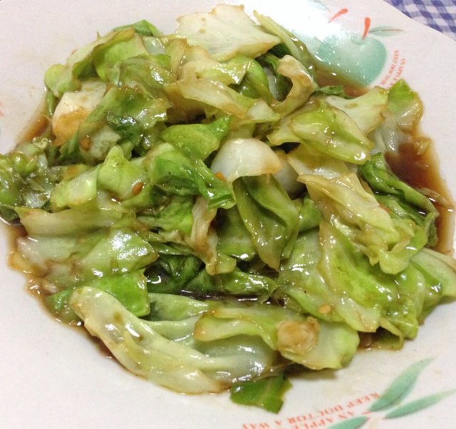 炝炒圆白菜