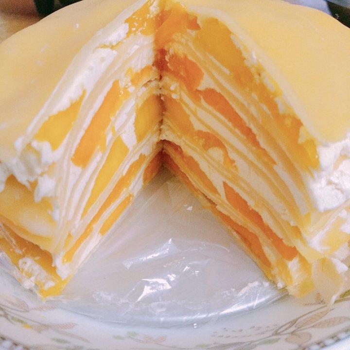芒果千层蛋糕，100%成功告别煎皮无能