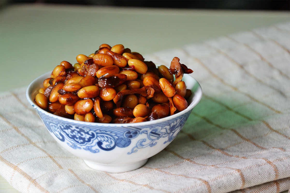 林丁丁做的酱香黄豆