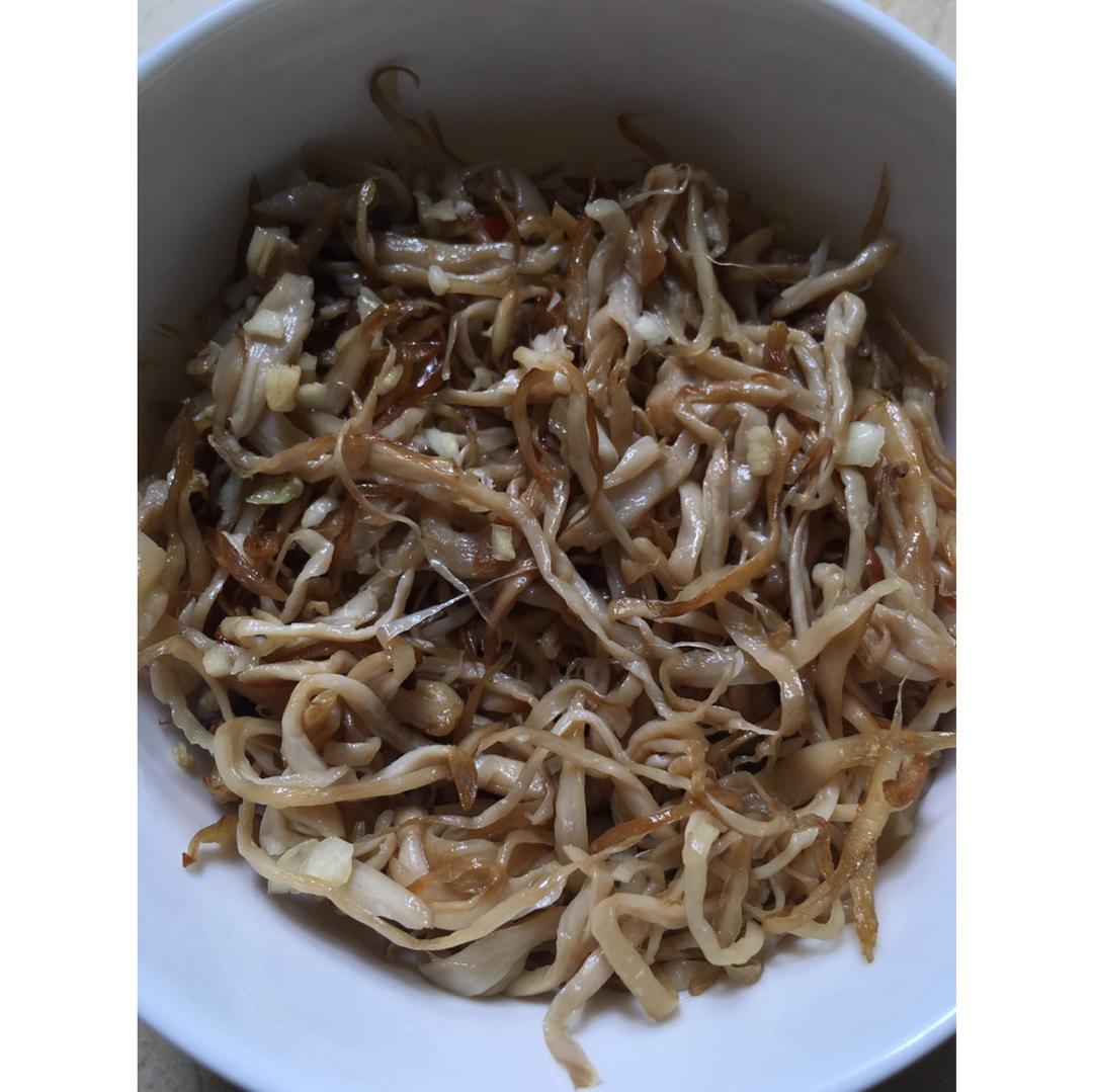 干煸手撕杏鲍菇