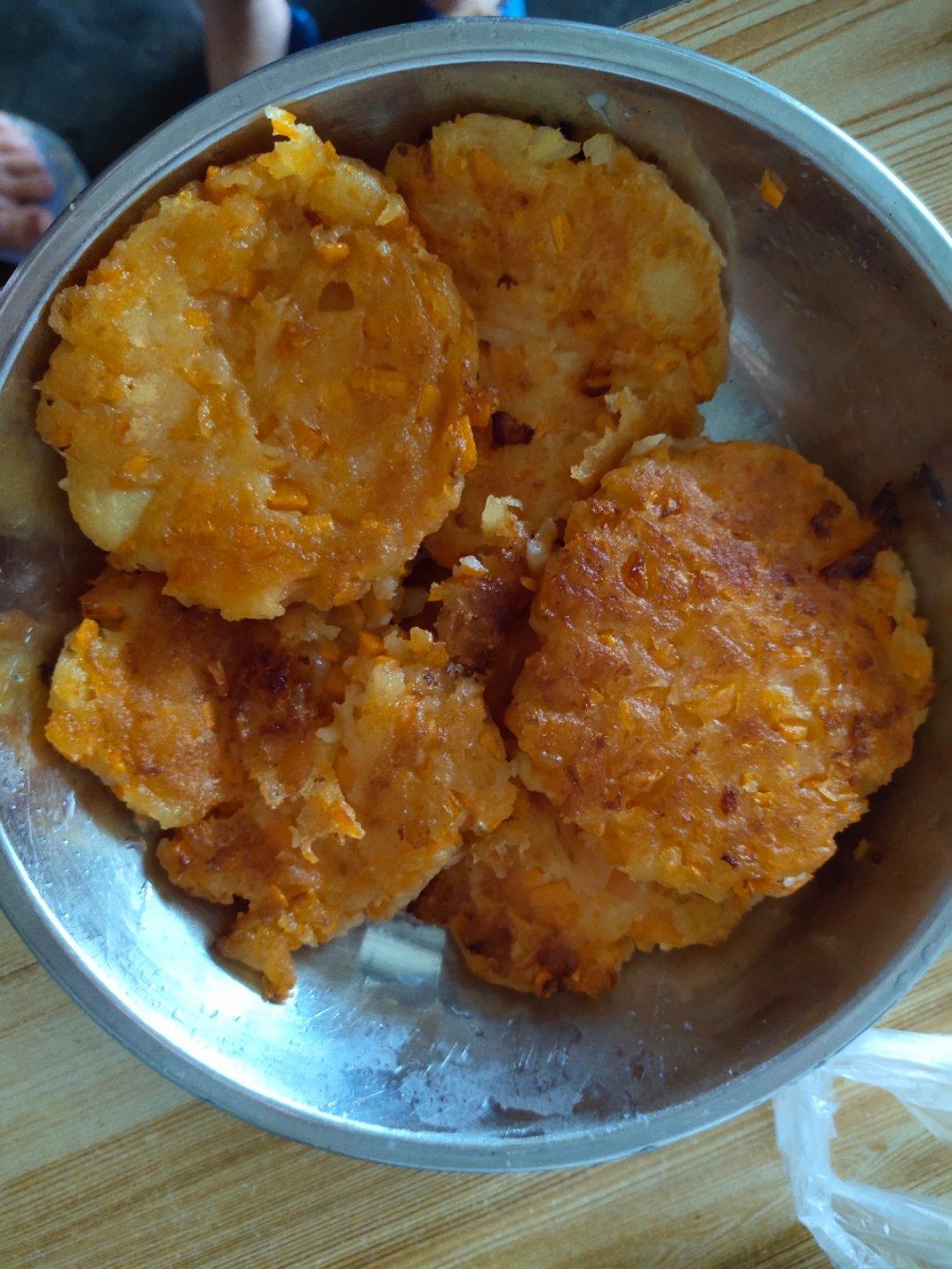 土豆胡萝卜小饼
