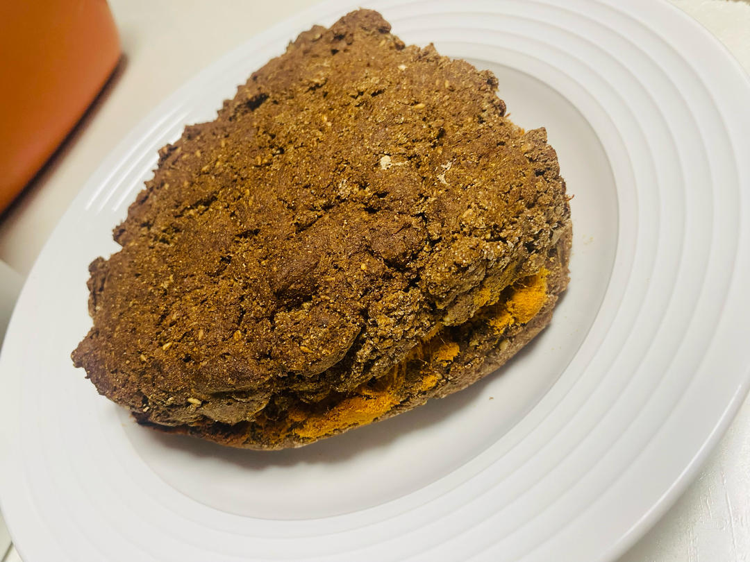 减脂吃！无油无糖！100%全麦蛋糕，口感好！简单快速消耗全麦粉！