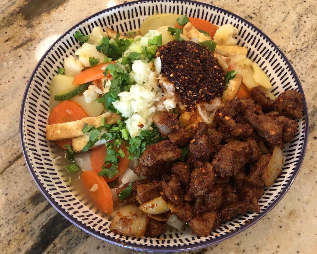 兰州凉卤面的做法