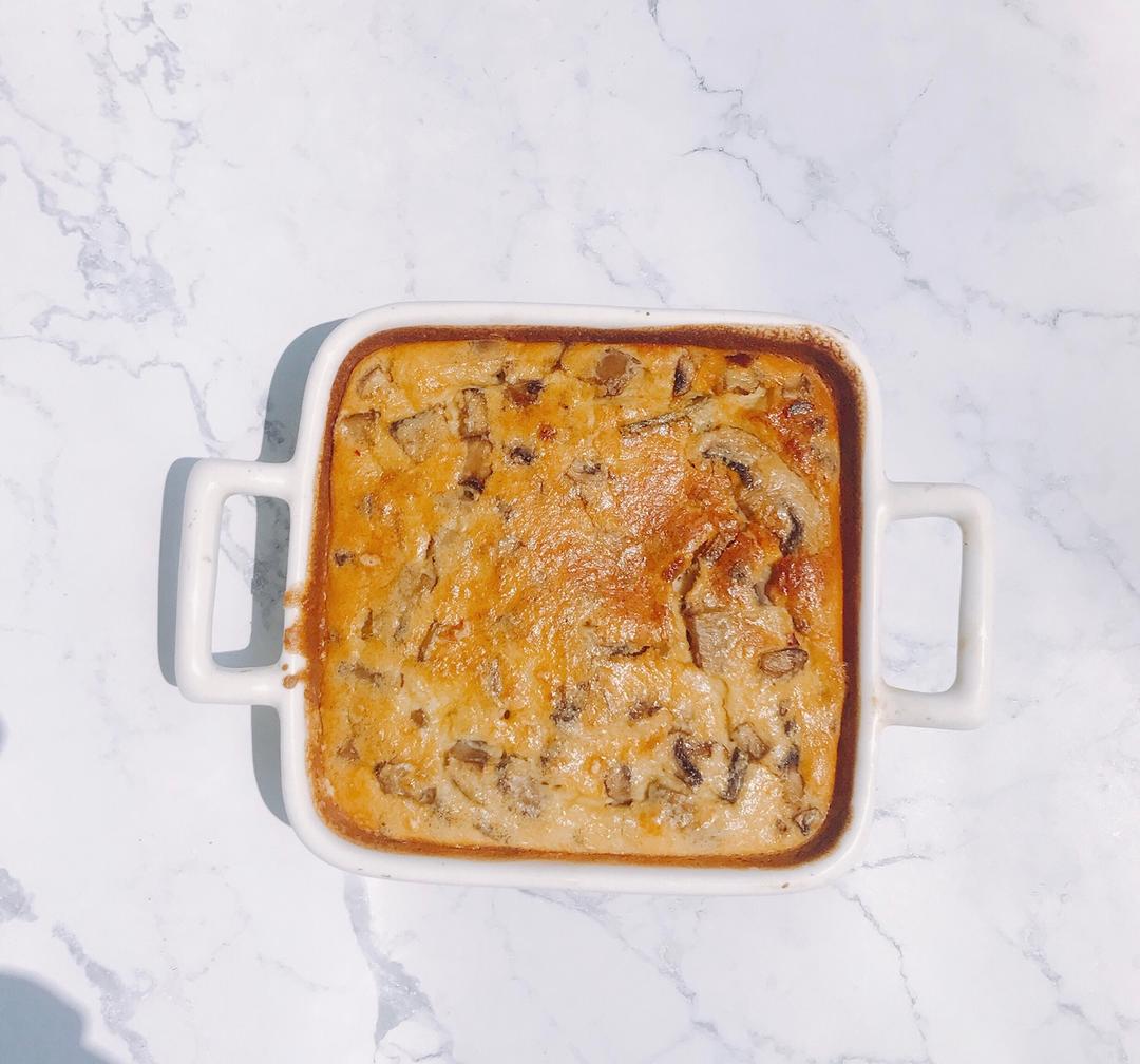 蘑菇南瓜咸口烤松饼（Dutch Baby）