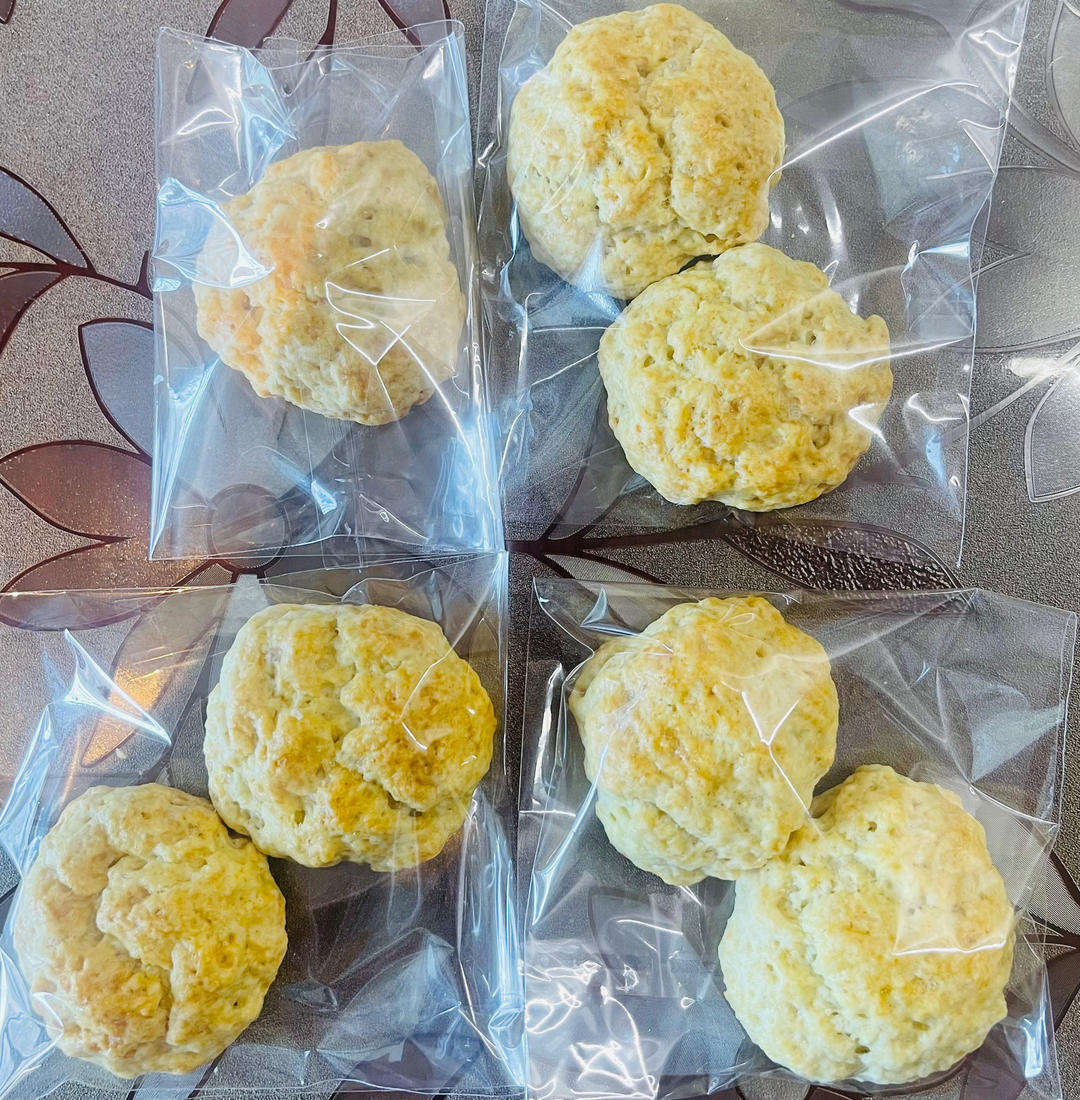 简单的淡奶油司康