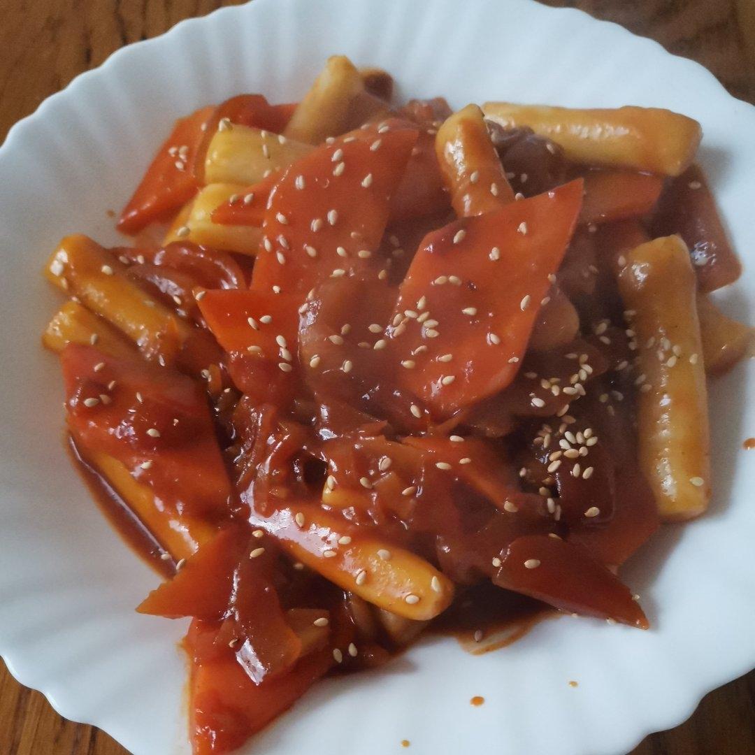 韩国街头同款辣炒年糕‼️超详细浓稠酱汁配方