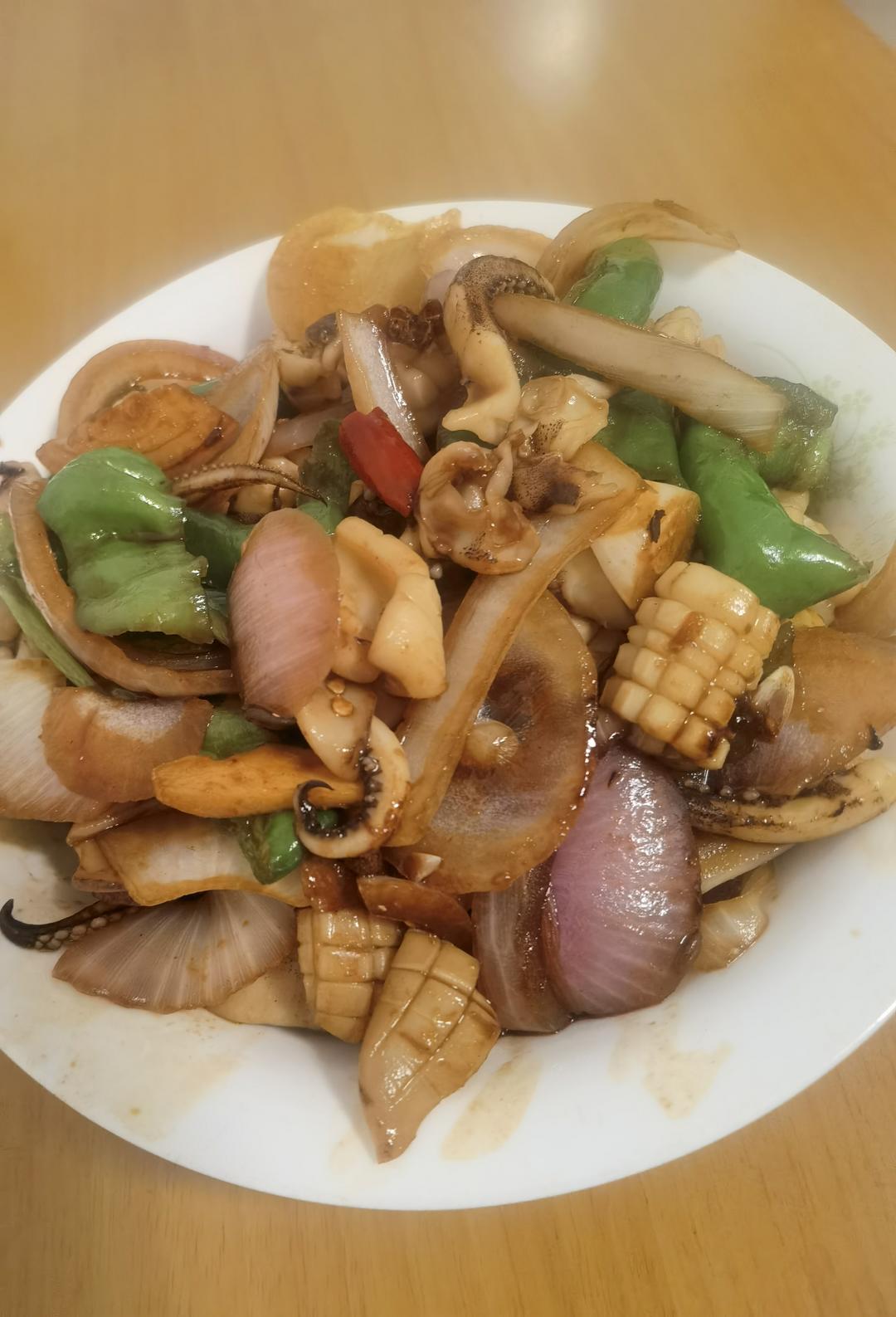 爆炒鱿鱼