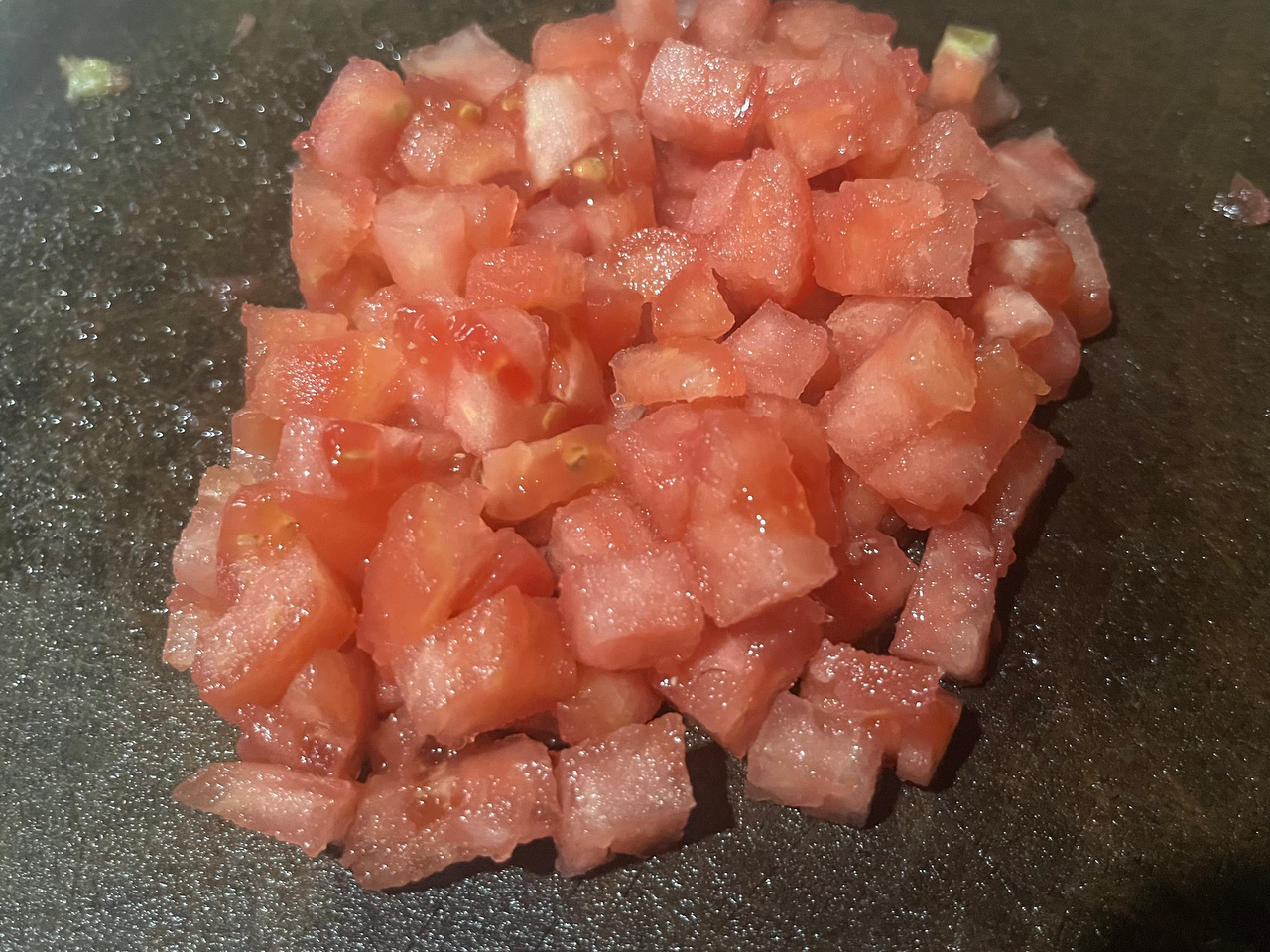 减脂一定要吃的无米番茄虾仁烩饭🍅🦐🥚🍚的做法 步骤6