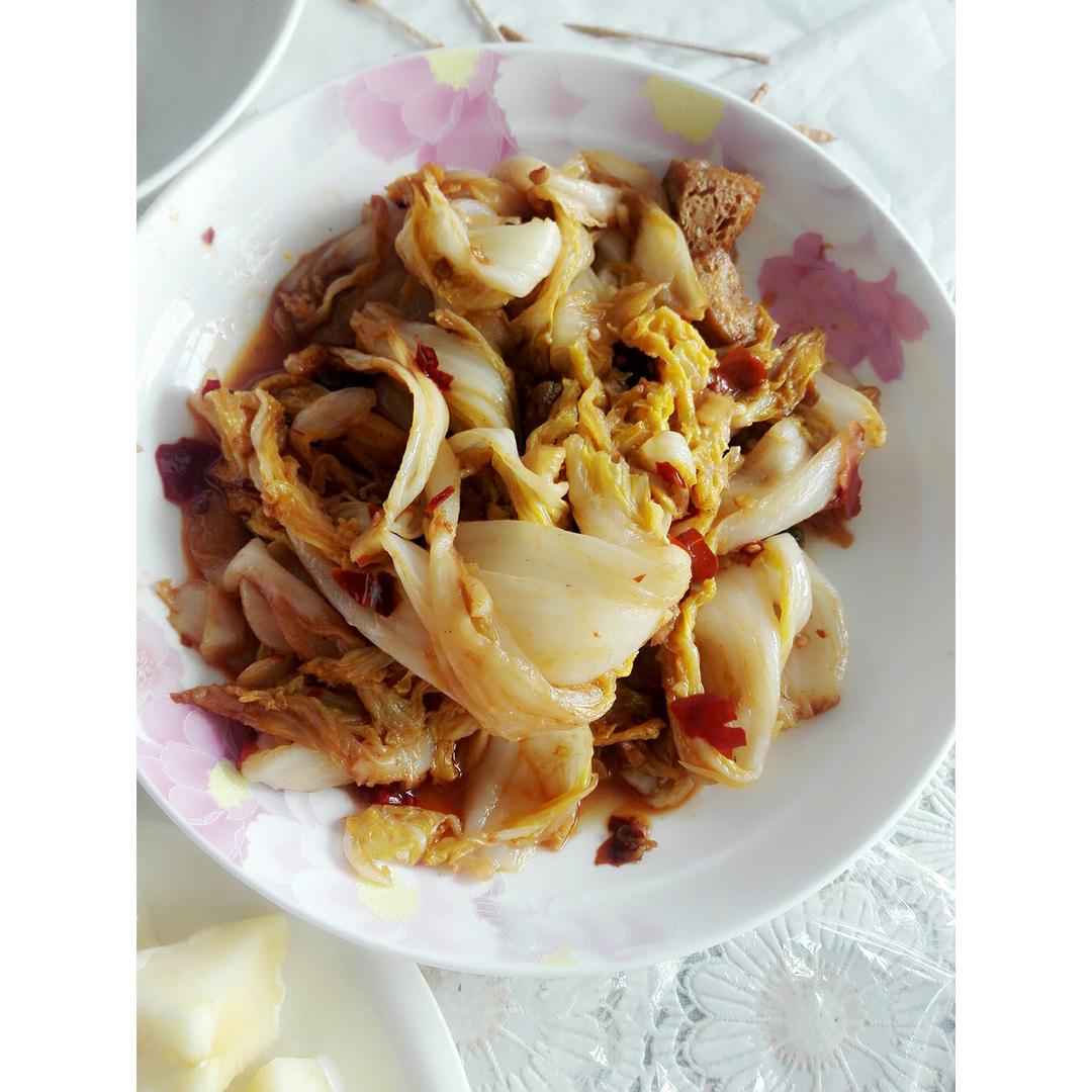 干锅娃娃菜