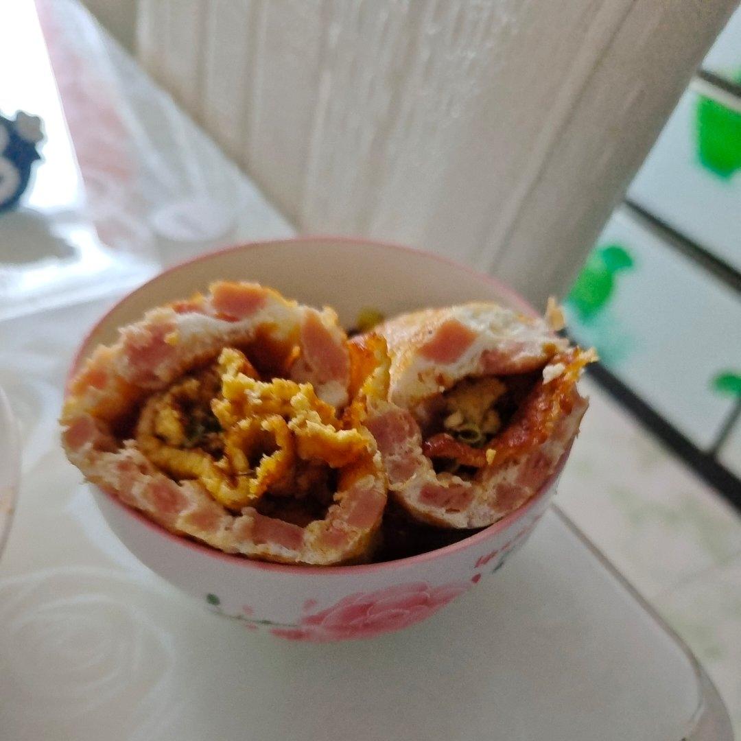 有鸡蛋就能做！一煎一卷轻松搞定，孩子点名要吃~