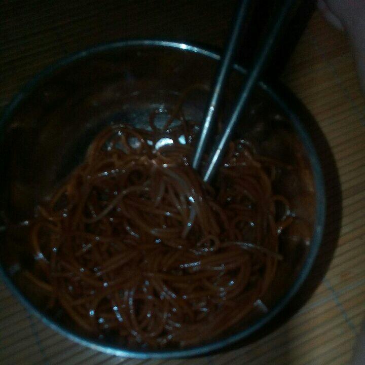 简单好吃的葱油面