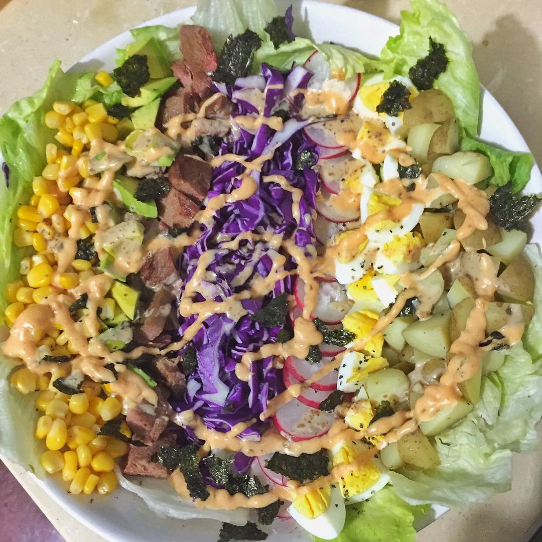 营养齐全的【Cobb Salad】