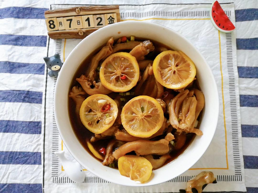 🍋柠檬百香果🌶️酸辣网红鸡爪