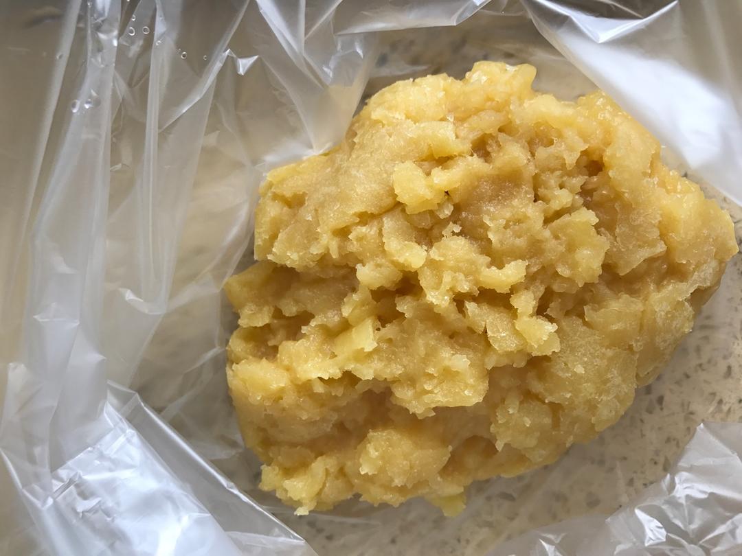 奶黄馅儿和奶黄包