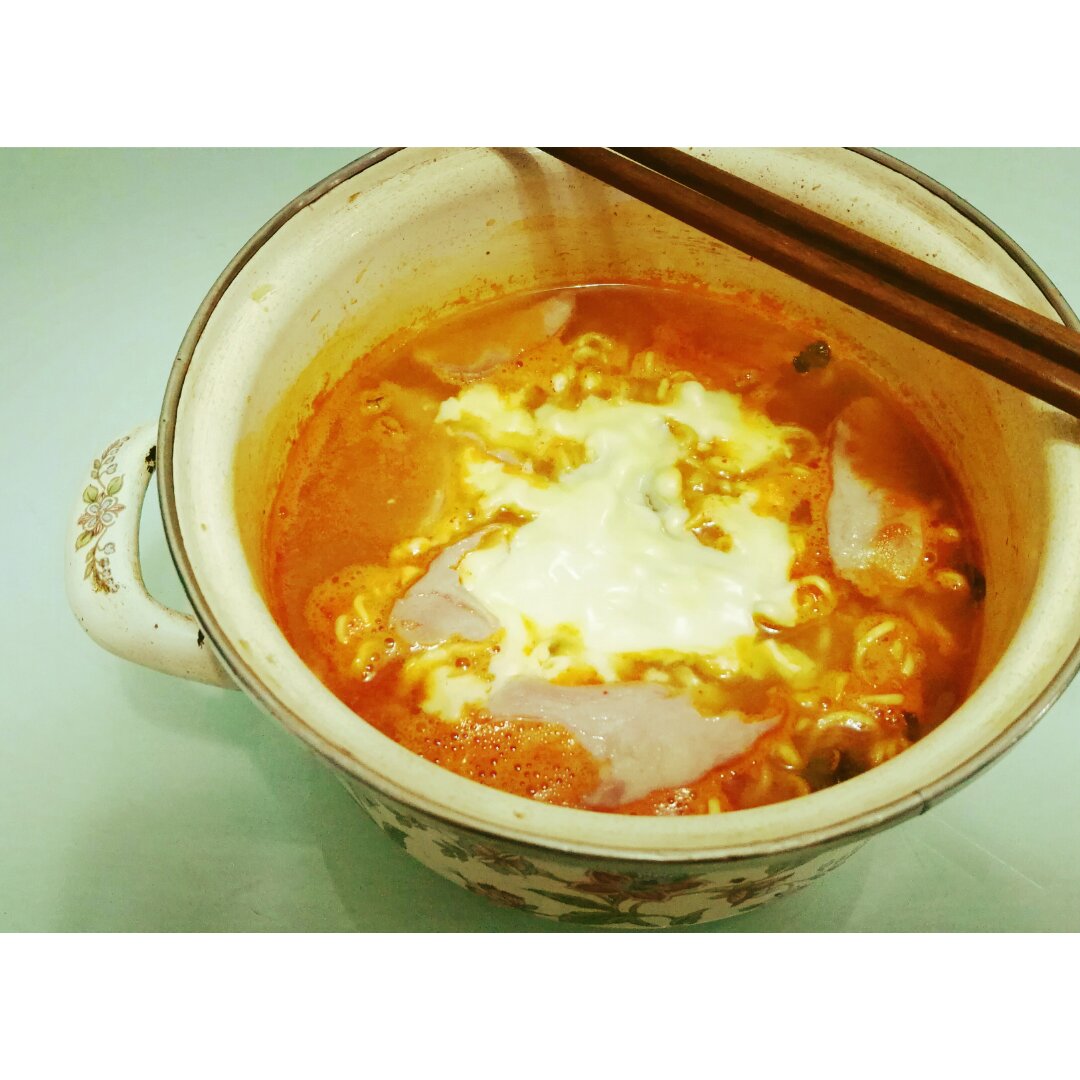 韩国芝士泡面