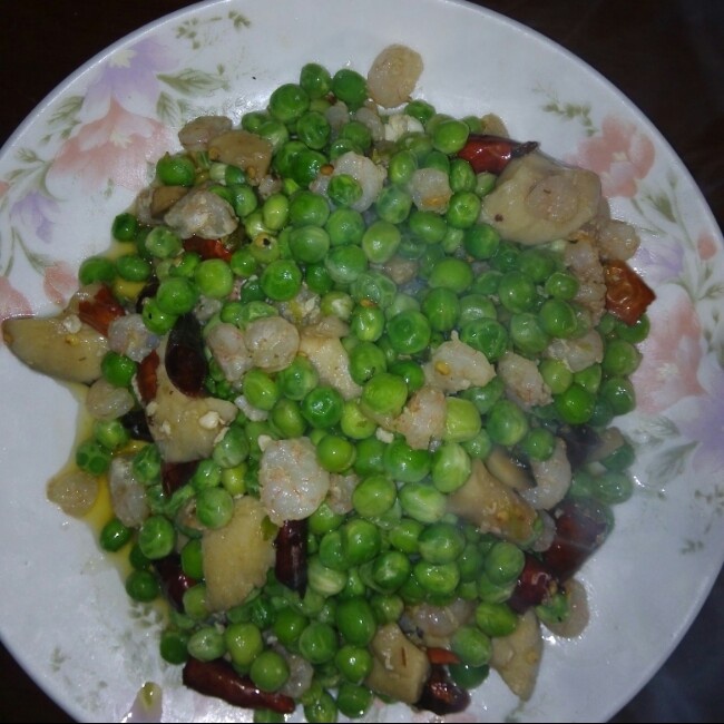 青豆虾仁