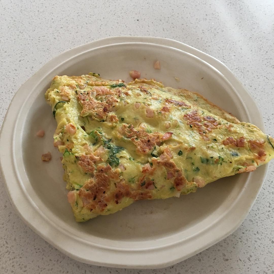 西葫芦鸡蛋饼