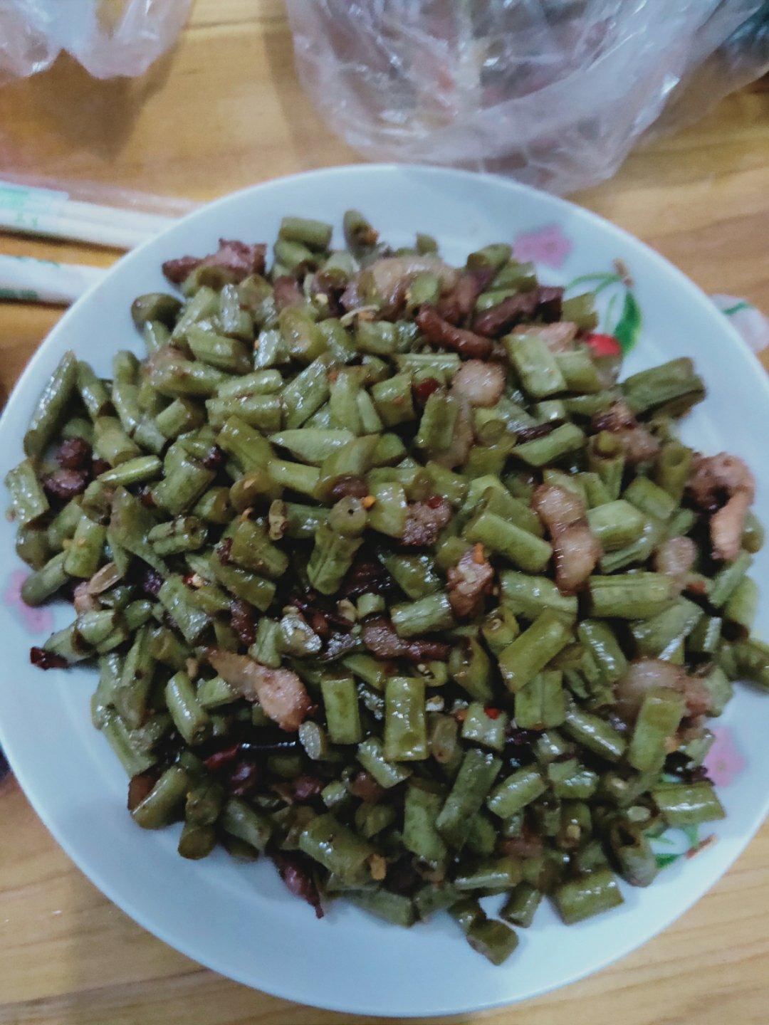 肉末酸豆角