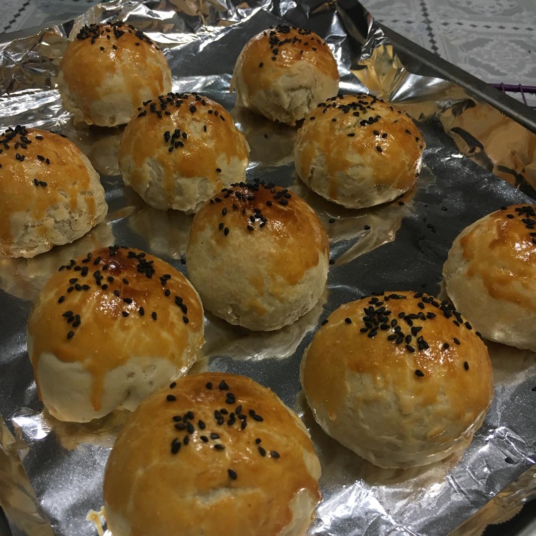 不用揉出膜、不用醒面就能酥掉渣的中式酥皮点心