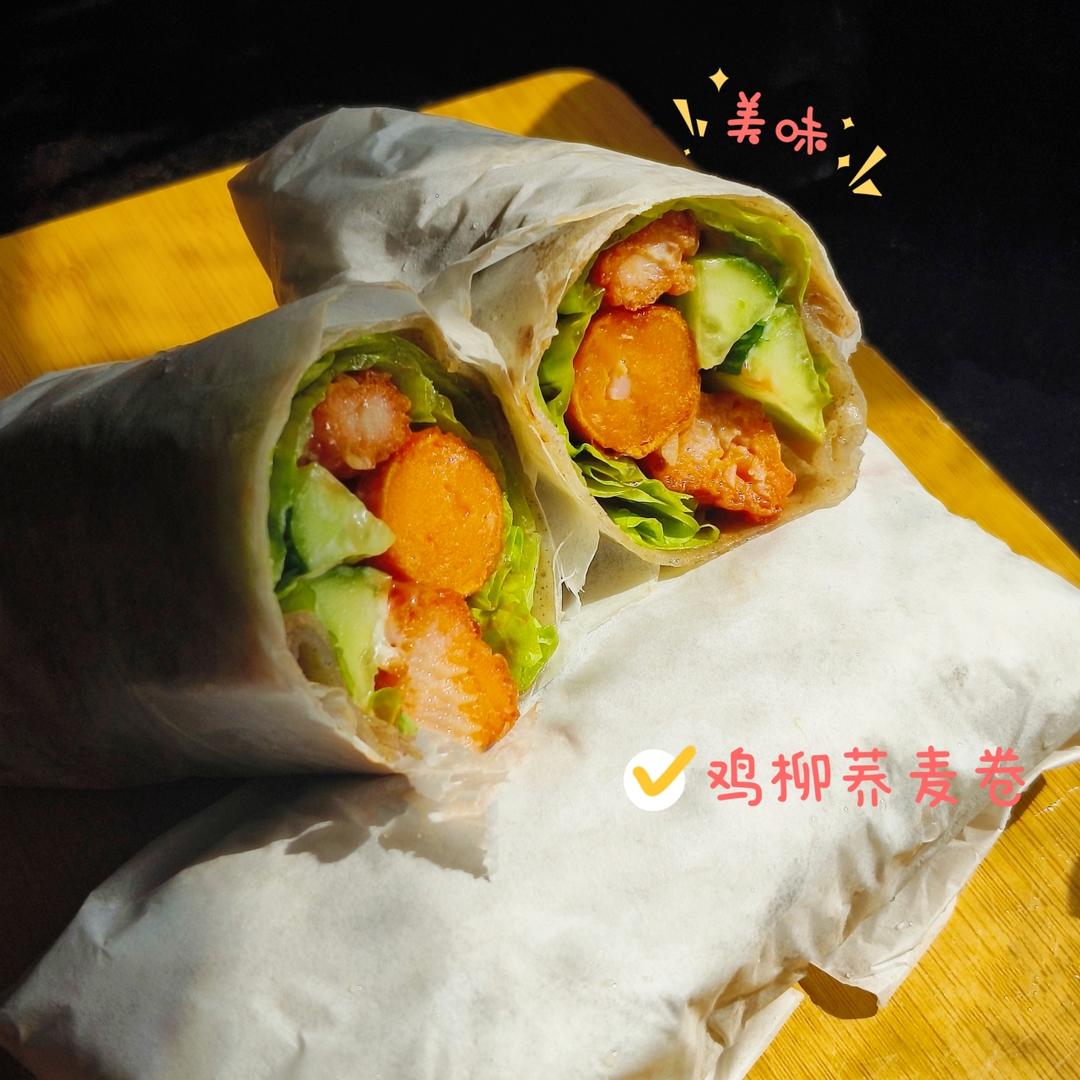 鸡柳荞麦卷