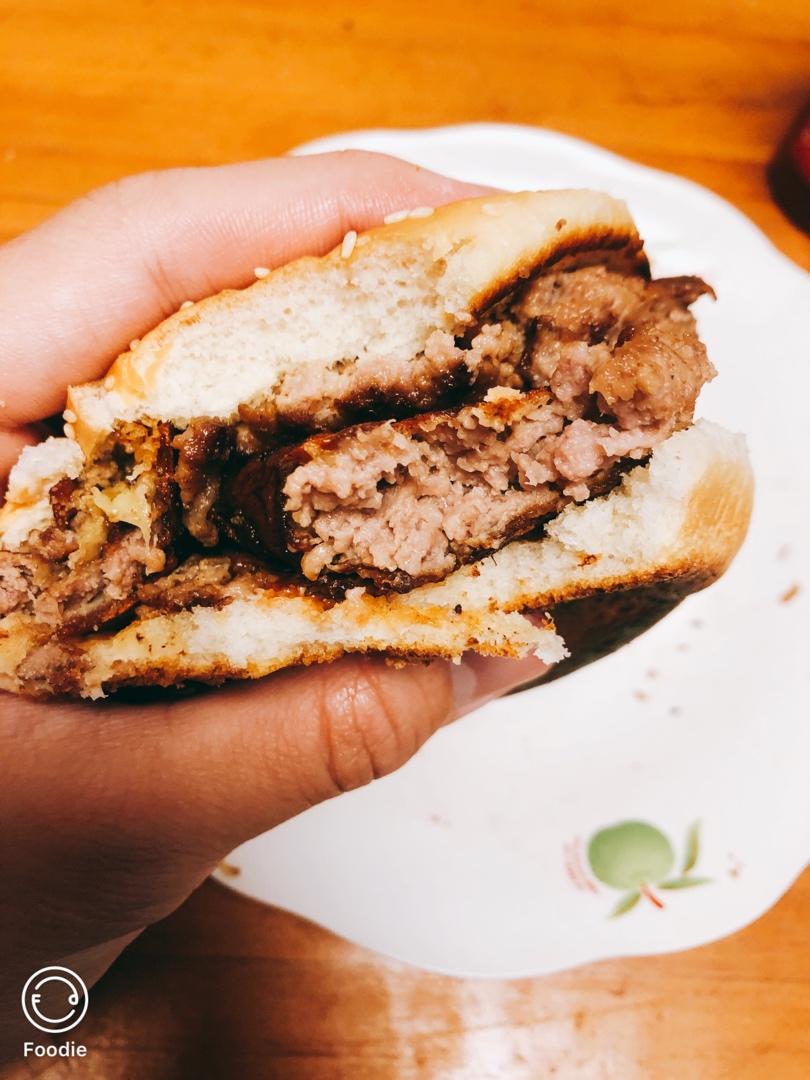 快手汉堡牛肉饼🍔