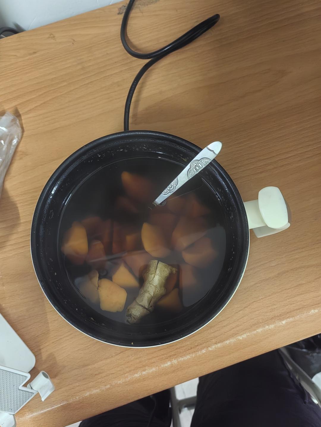 红糖老姜番薯糖水
