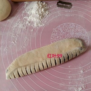 毛毛虫豆沙面包的做法 步骤7
