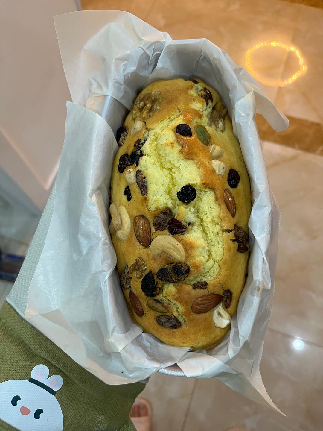 低糖低油也上头！这款🍌香蕉坚果磅蛋糕🍞太香了～