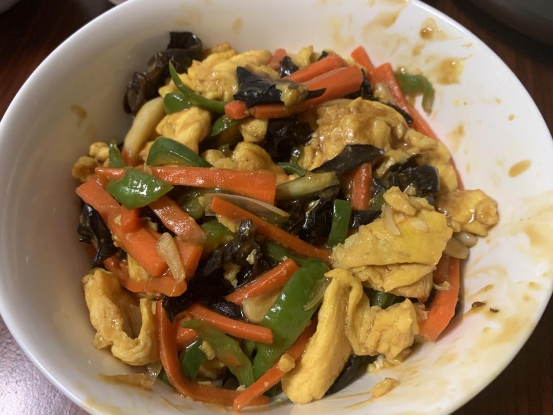 超级下饭的鱼香炒鸡蛋