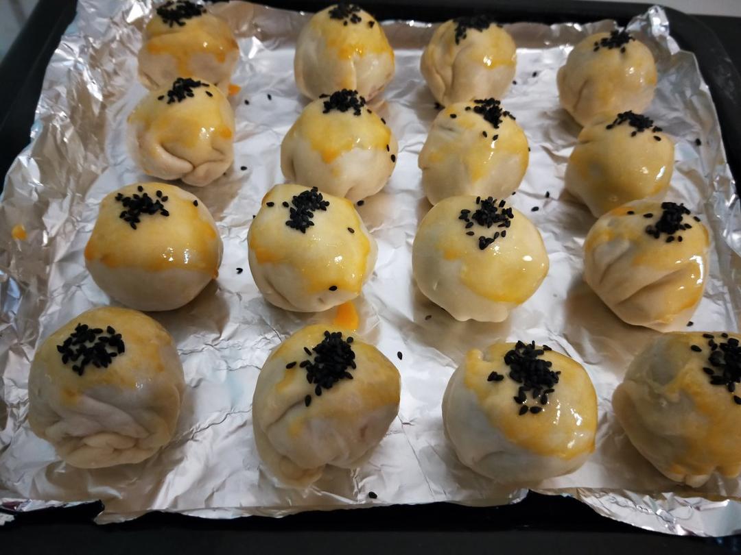 豆沙蛋黄酥（黄油版）