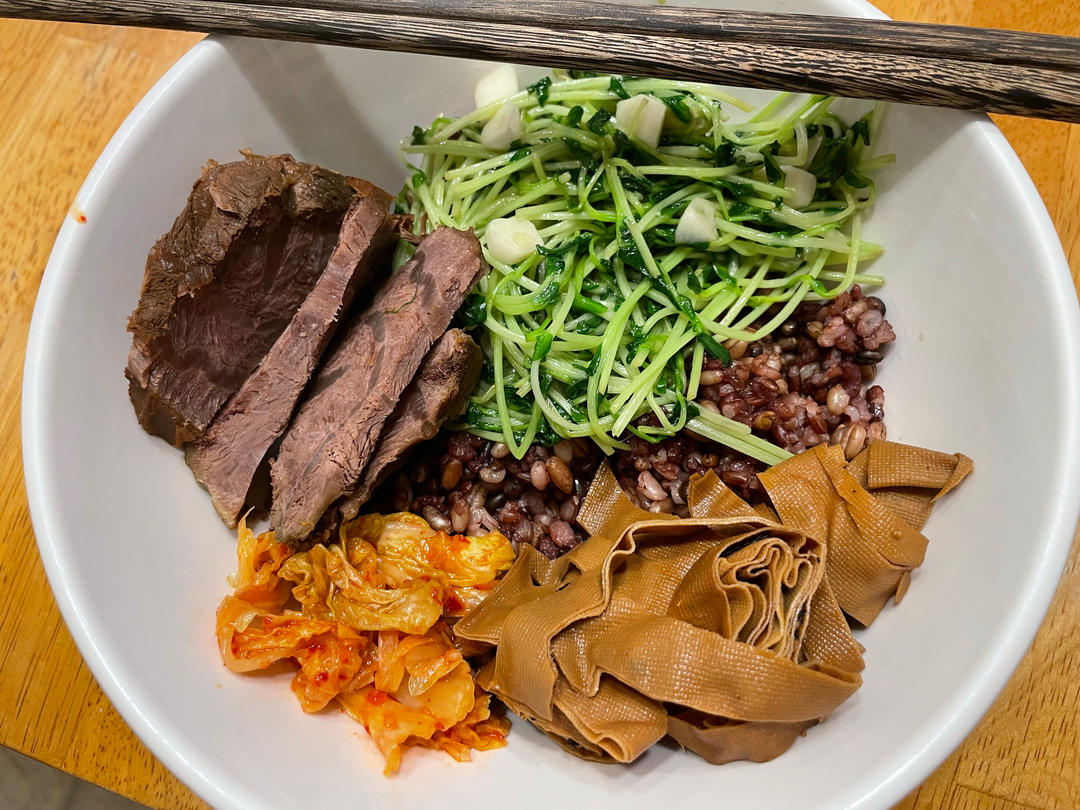 耗时一分钟，清口酒香豆苗