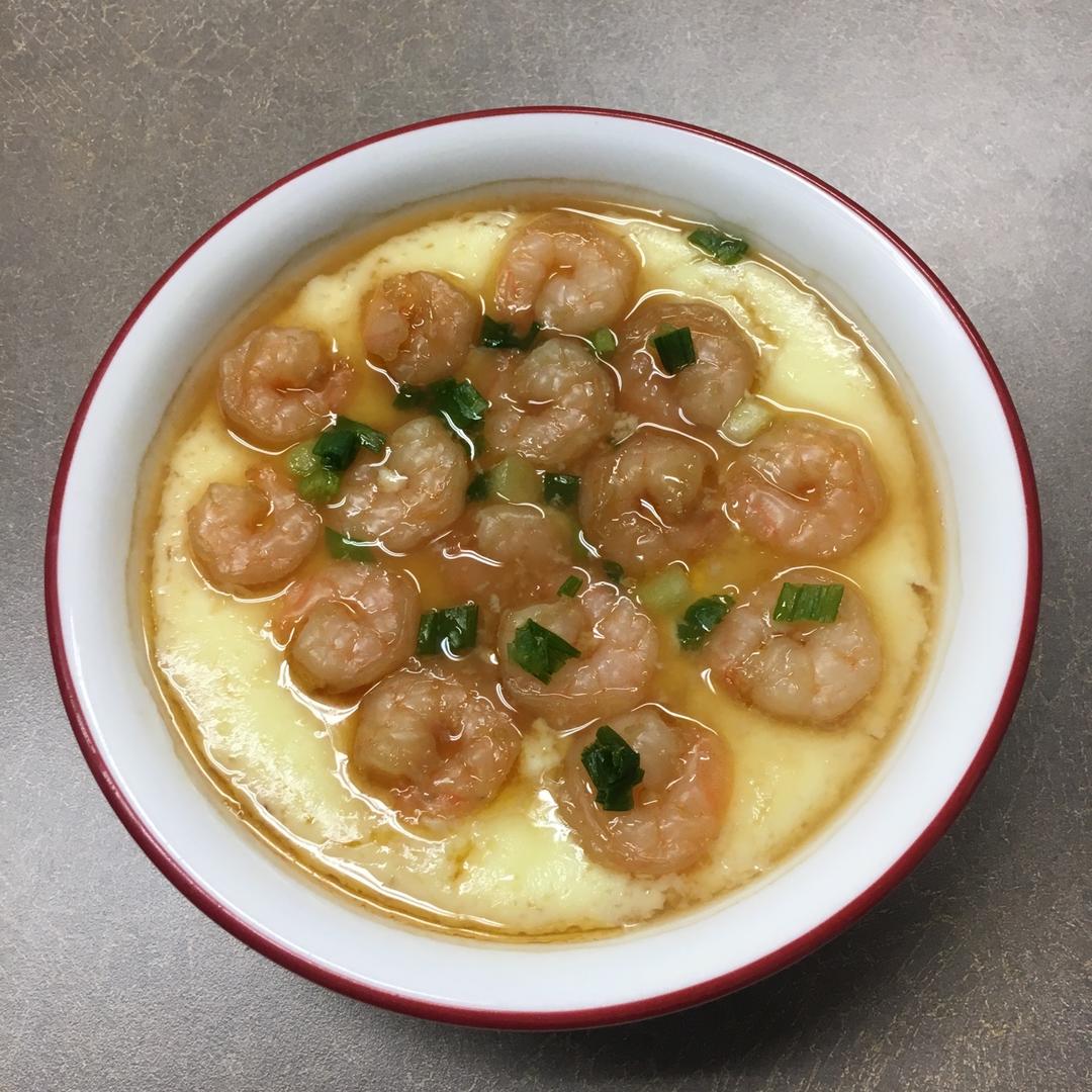 虾仁鸡蛋羹