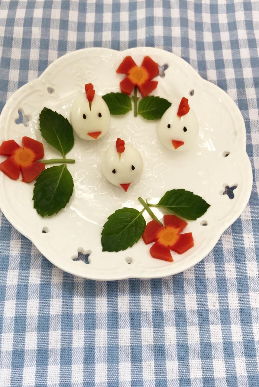 开心鹌鹑蛋小鸡