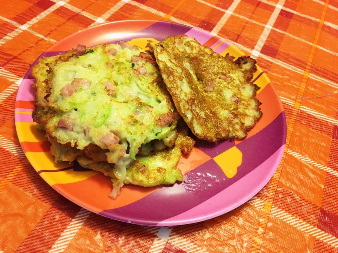 佛手瓜蛋饼