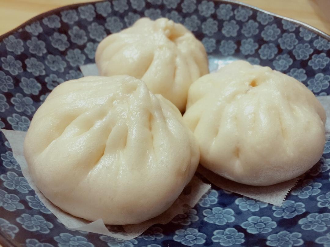 自制无油奶黄包