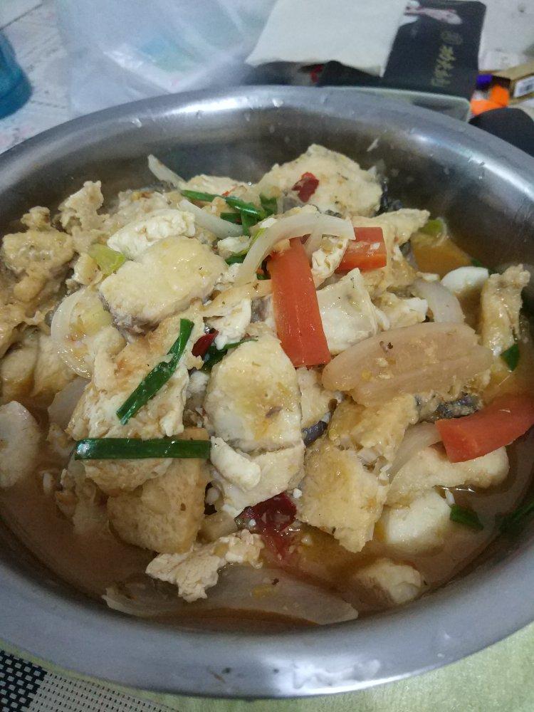 豆腐焖鱼