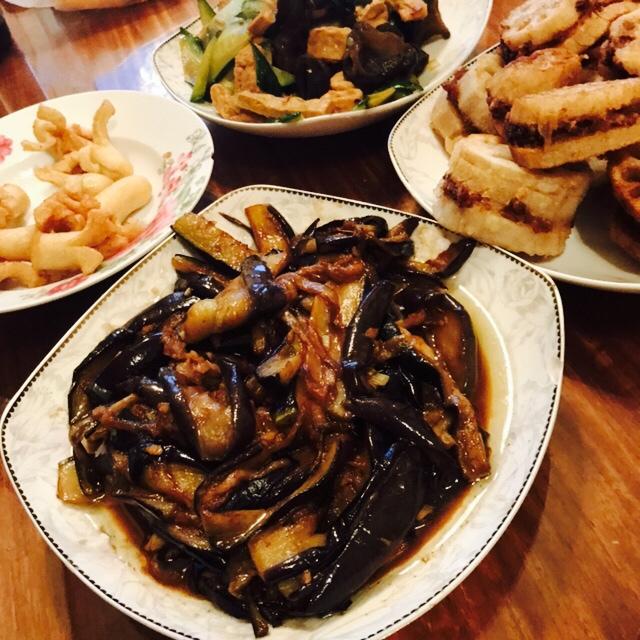 酱烧茄子
