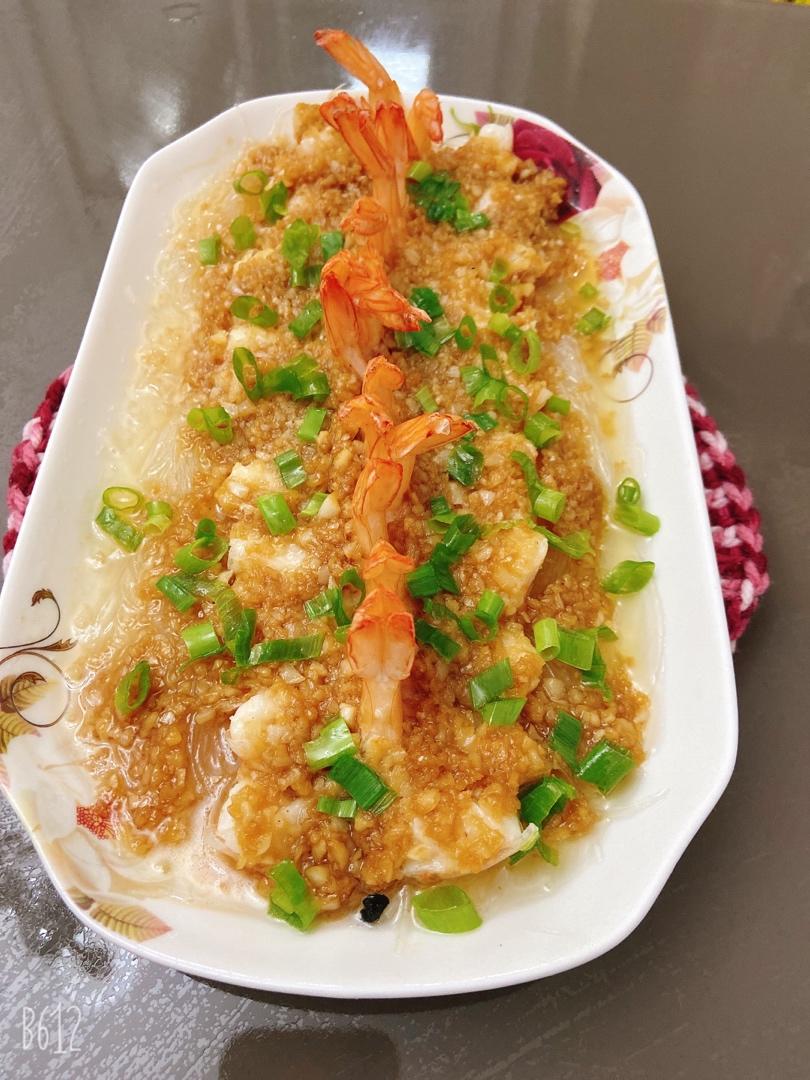 蒜蓉粉丝开背虾