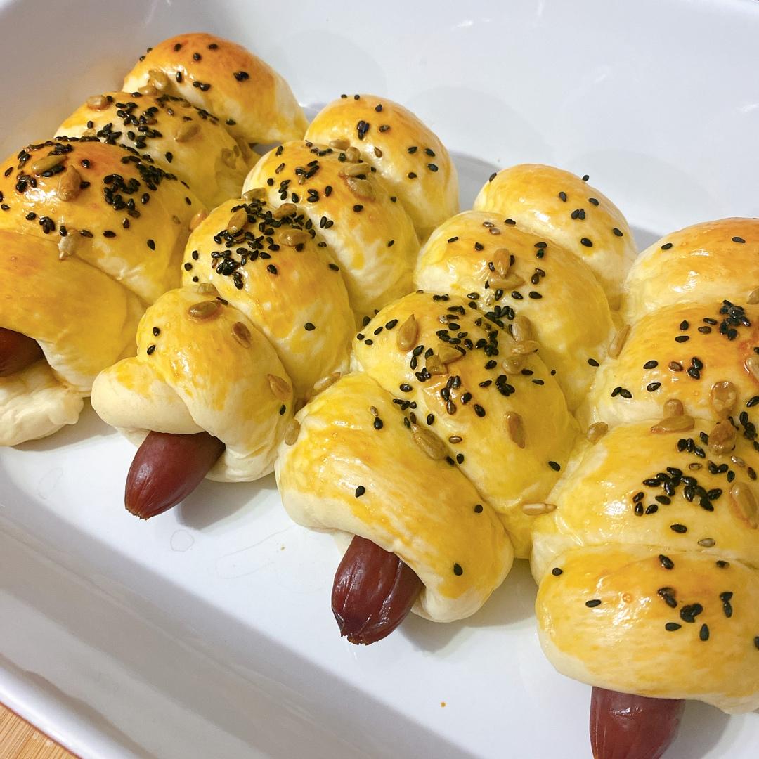 火腿面包卷